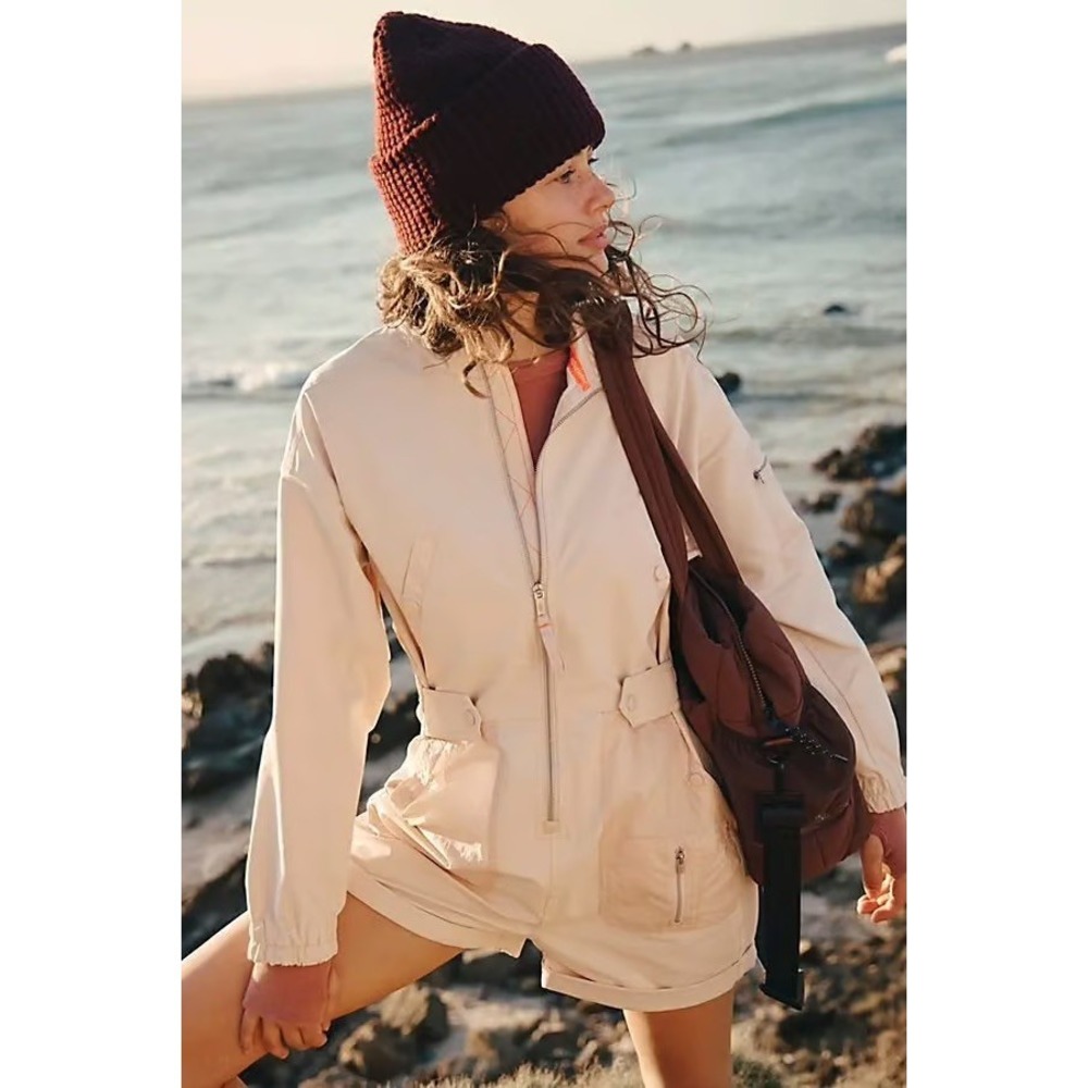 Stylish Cream Jumpsuit